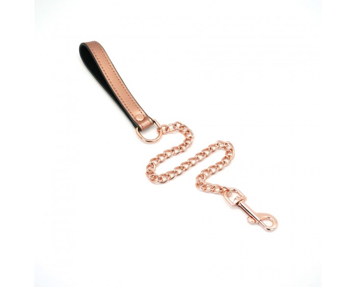 Нашийник з повідцем Liebe Seele Rose Gold Memory Collar with Leash