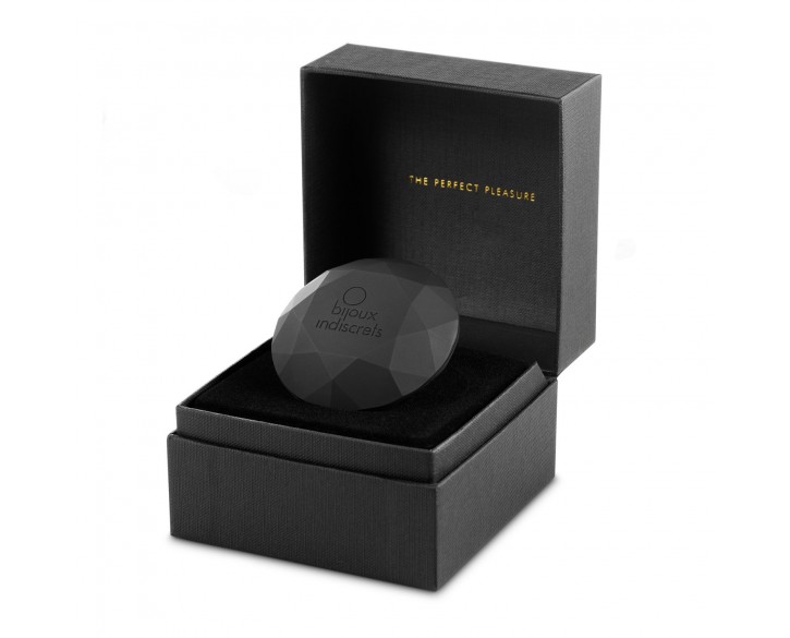 Вібромасажер діамант Bijoux Indiscrets - Twenty One Black, стильний аксесуар для дамської сумочки