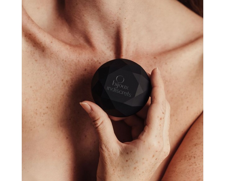 Вібромасажер діамант Bijoux Indiscrets - Twenty One Black, стильний аксесуар для дамської сумочки