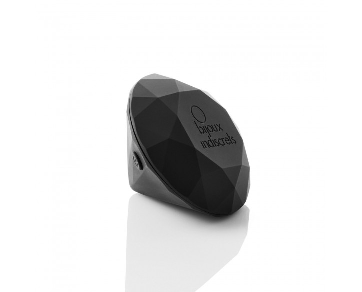 Вібромасажер діамант Bijoux Indiscrets - Twenty One Black, стильний аксесуар для дамської сумочки