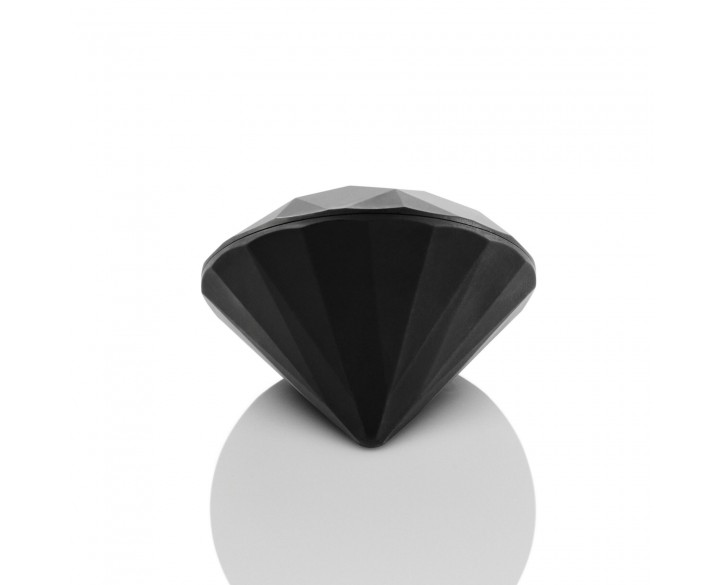 Вібромасажер діамант Bijoux Indiscrets - Twenty One Black, стильний аксесуар для дамської сумочки