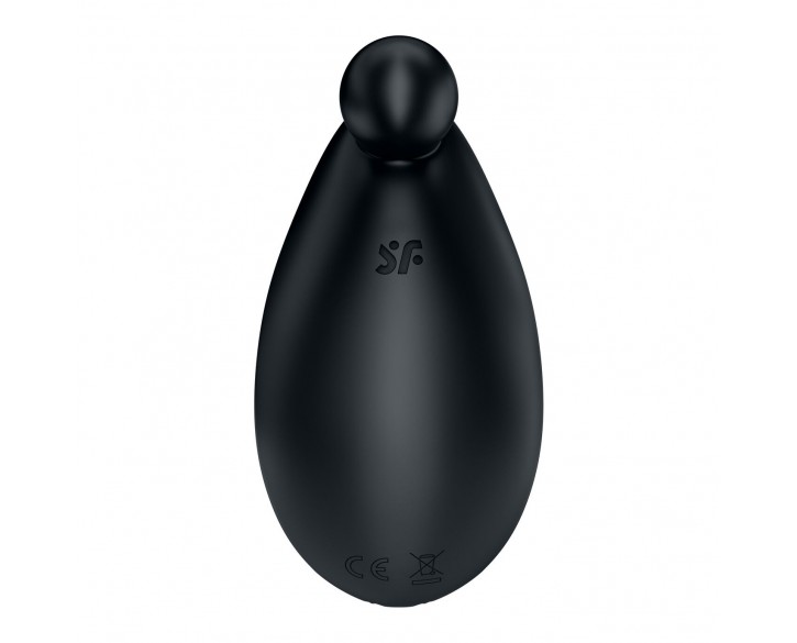 Вібратор для зовнішньої стимуляції Satisfyer Spot On 2 Black, дуже потужний, гнучкий відросток