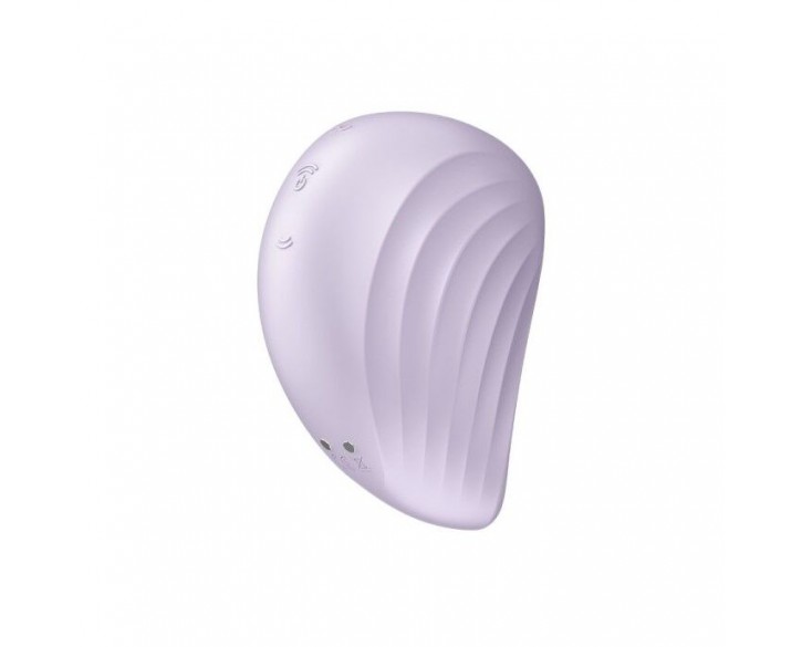 Вакуумний кліторальний стимулятор із вібрацією Satisfyer Pearl Diver Violet