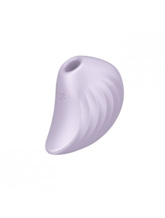 Вакуумний кліторальний стимулятор із вібрацією Satisfyer Pearl Diver Violet