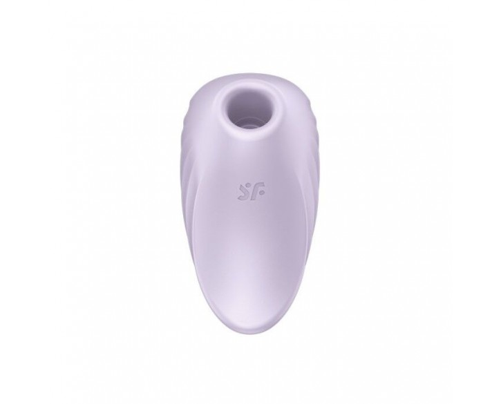 Вакуумний кліторальний стимулятор із вібрацією Satisfyer Pearl Diver Violet