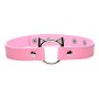 Чокер Master Series Kinky Kitty Ring Slim Choker - Pink