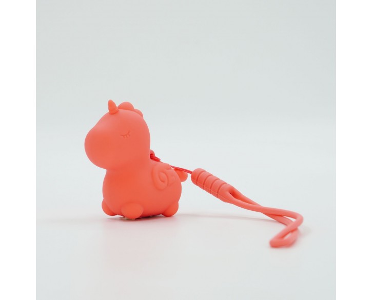 Вібратор-мінієдиноріжка Unihorn Mini – Peachy Pony, брелок з вібрацією, 10 режимів