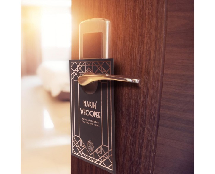 Вібратор-кролик Rosy Gold - Rabbit Vibrator with thrusting function - Black