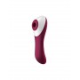 Вакуумний стимулятор із вібрацією Satisfyer Dual Crush Wine Red