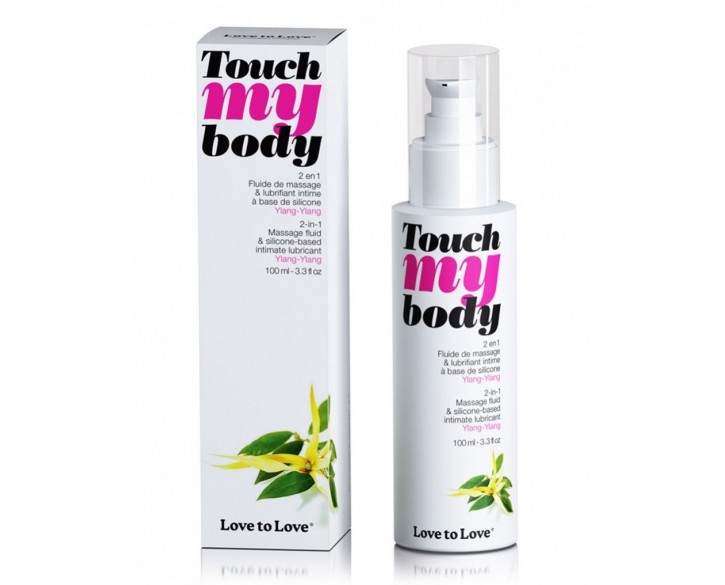 Масажний гель і змазка 2-в-1 Love To Love TOUCH MY BODY Ylang-Ylang (100 мл) зволожуючий