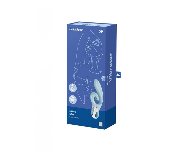 Вібратор-кролик Satisfyer Love Me Blue