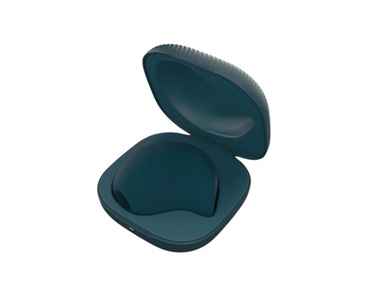 Вакуумний стимулятор Fun Factory MEA velvet green, унікальні режими, функція посторгазм