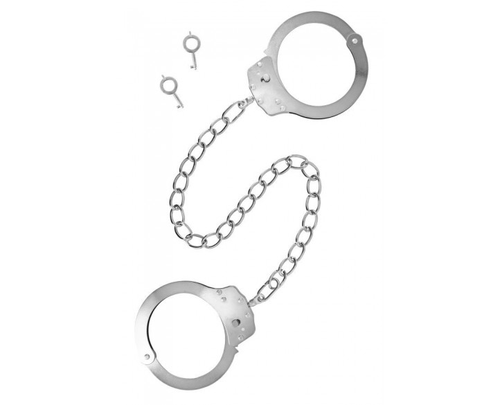 Поножі Fetish Tentation Adjustable metal ankle cuffs