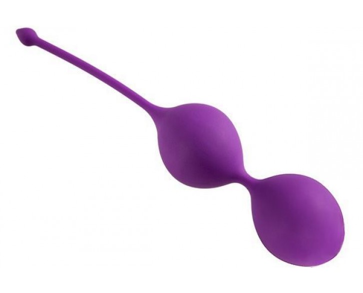 Вагінальні кульки Alive U-Tone Balls Purple, діаметр 3,5 см, вага 77 г