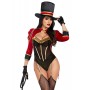 Костюм циркачки Leg Avenue Ravishing Ringmaster Bodysuit M