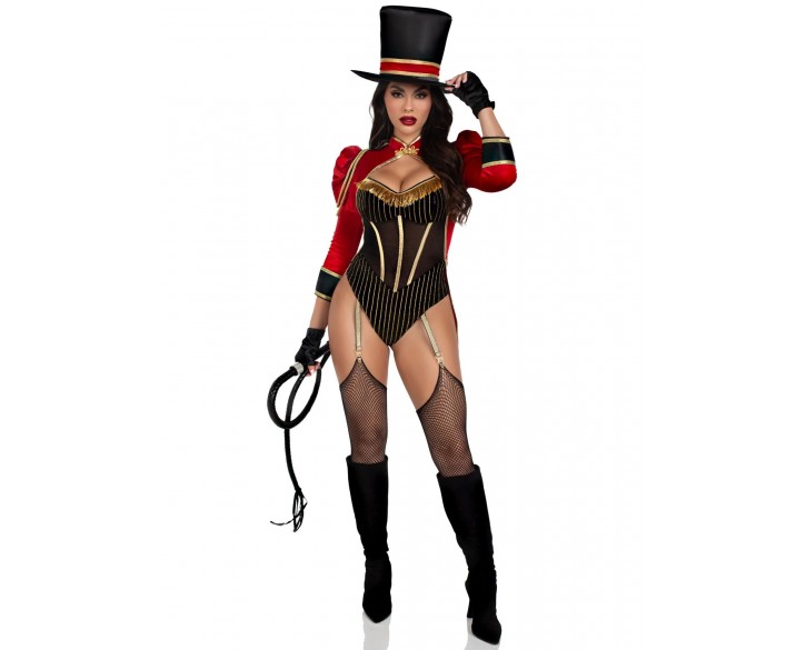 Костюм циркачки Leg Avenue Ravishing Ringmaster Bodysuit M