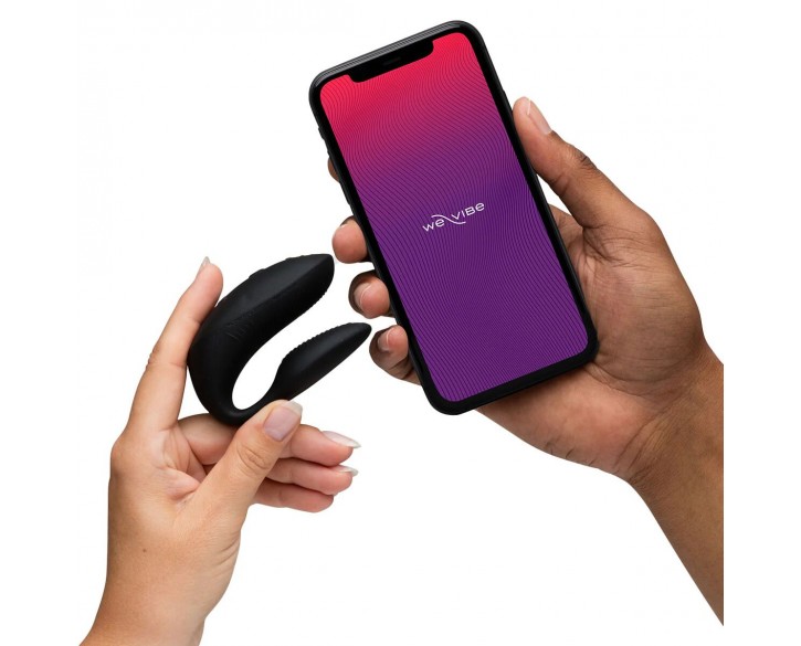 Смарт-вібратор для пар We-Vibe Chorus Pro Satin Black