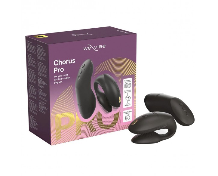 Смарт-вібратор для пар We-Vibe Chorus Pro Satin Black