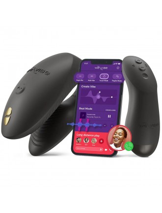 Смарт-вібратор для пар We-Vibe Chorus Pro Satin Black