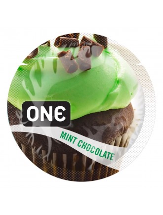 Презерватив ONE FlavorWaves 1 шт зі смаком Mint Chocolate