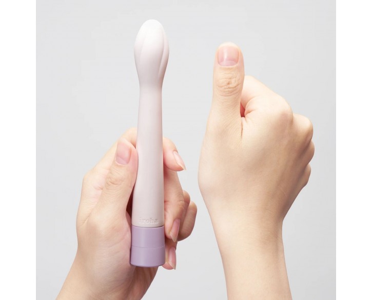 Тонкий вібратор для точки G IROHA koharu SUIREN, плавне регулювання інтенсивності, від батарейки