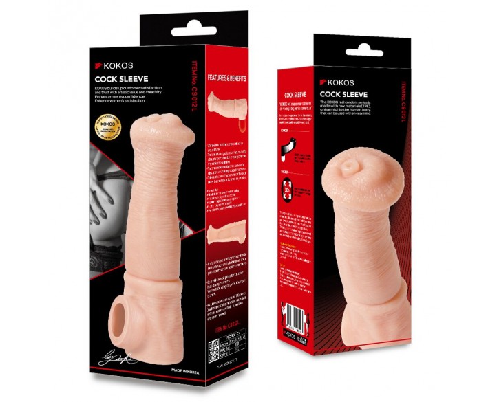 Насадка на член Kokos Cock Sleeve CS 012 L