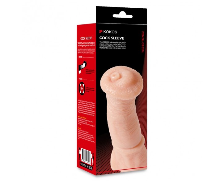 Насадка на член Kokos Cock Sleeve CS 012 L