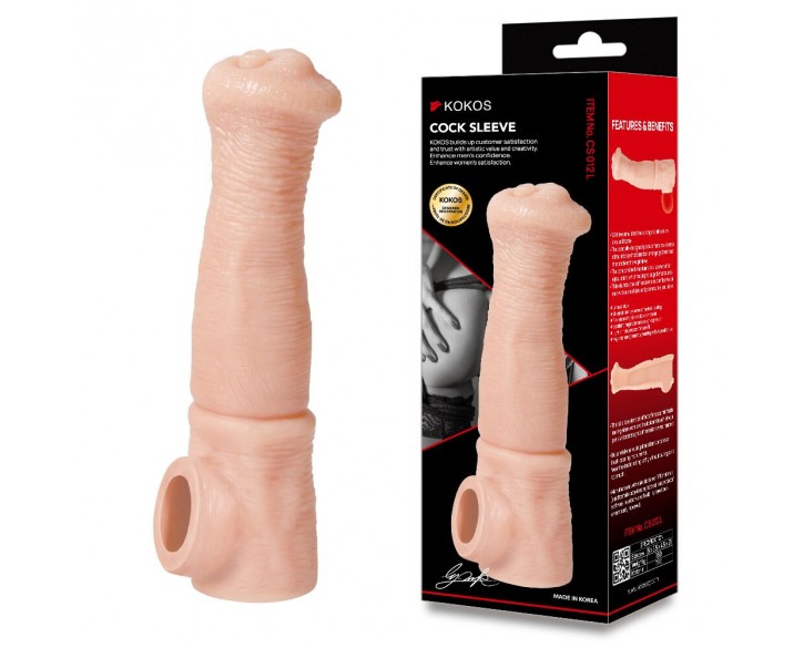 Насадка на член Kokos Cock Sleeve CS 012 L