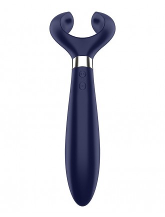 Вібратор для пар Satisfyer Endless Fun Blue, три мотори, багатофункціональний