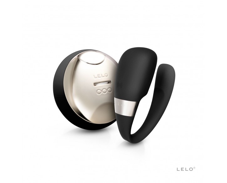 Вібратор для пар LELO Tiani 3 Black, 2 мотори, пульт ДК