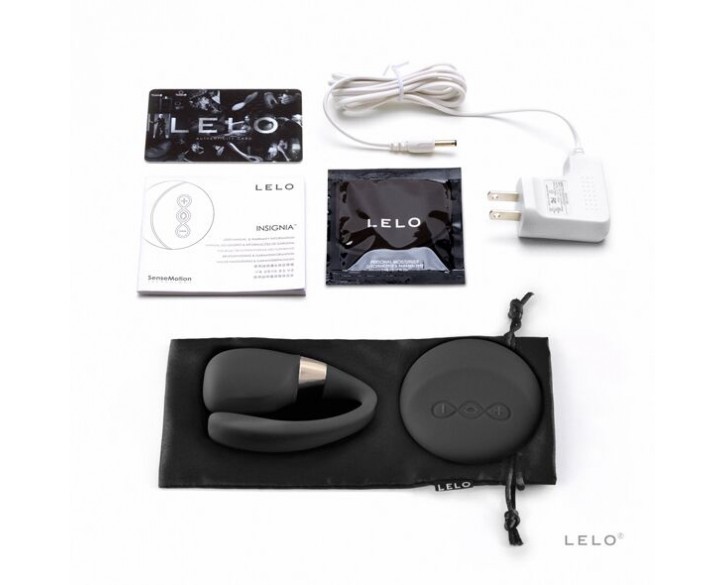 Вібратор для пар LELO Tiani 3 Black, 2 мотори, пульт ДК