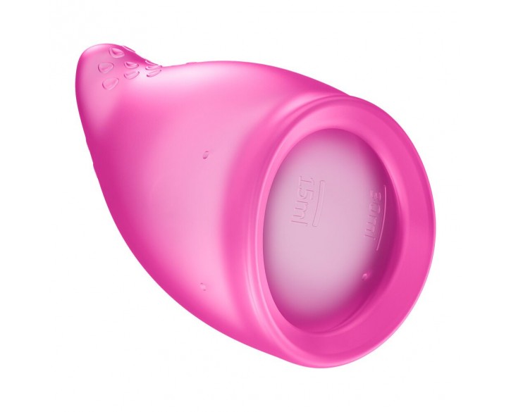 Менструальна чаша Fun Factory FUN CUP SIZE B Magenta, багаторазова, діаметр 4,3 см, об’єм 30 мл