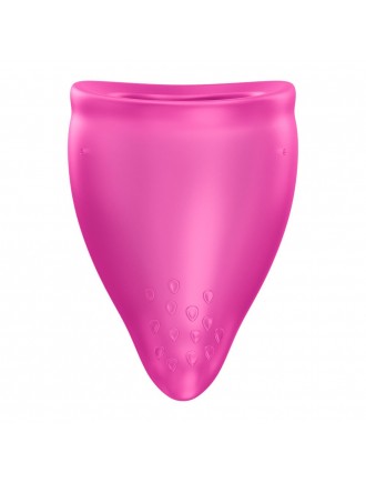 Менструальна чаша Fun Factory FUN CUP SIZE B Magenta, багаторазова, діаметр 4,3 см, об’єм 30 мл