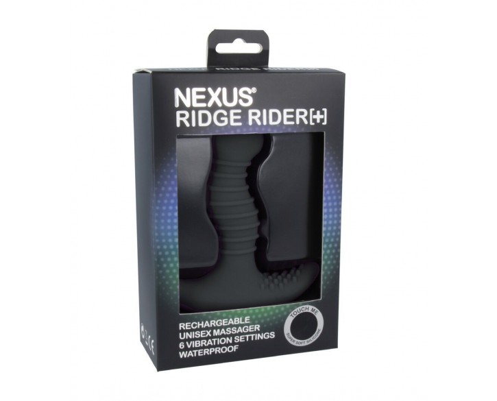 Масажер простати з вібрацією Nexus Ridge Rider Plus Black