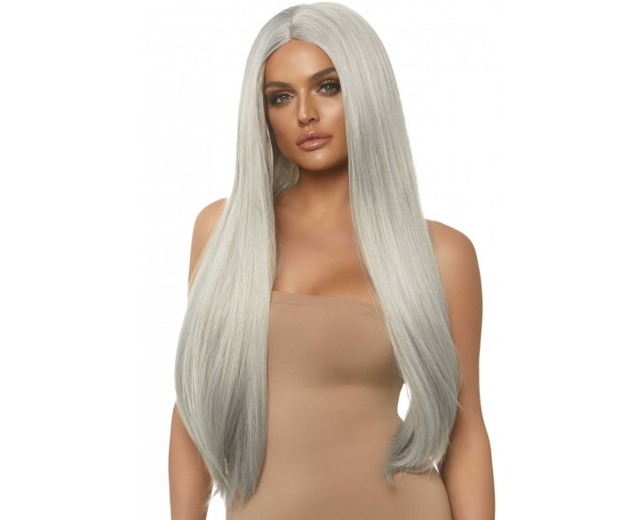 Перука Leg Avenue 33″ Long straight center part wig Grey