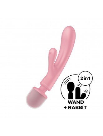 Вібратор Satisfyer Triple Lover (Pink)