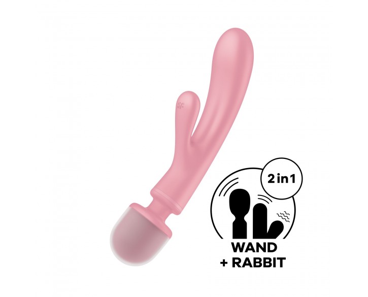 Вібратор Satisfyer Triple Lover (Pink)