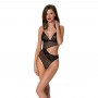 Боді з ажурним ліфом Christa Body black L/XL — Passion