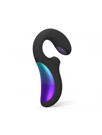 Кліторально-вагінальний звуковий стимулятор LELO Enigma Double Sonic Black