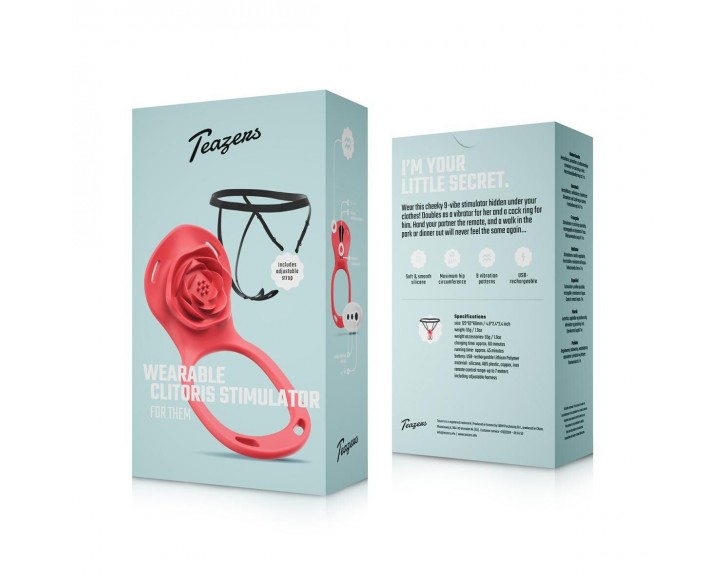 Вібратор у трусики Teazers Wearable Clitoral Stimulator