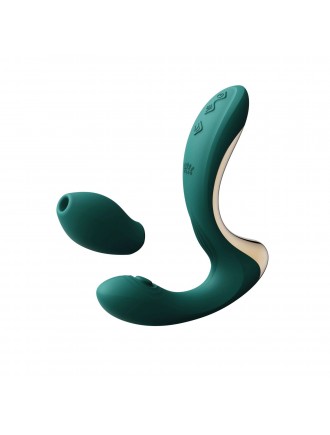 Вібратор Zalo – Talis G-Spot PulseWave Vibrator Turquoise Green