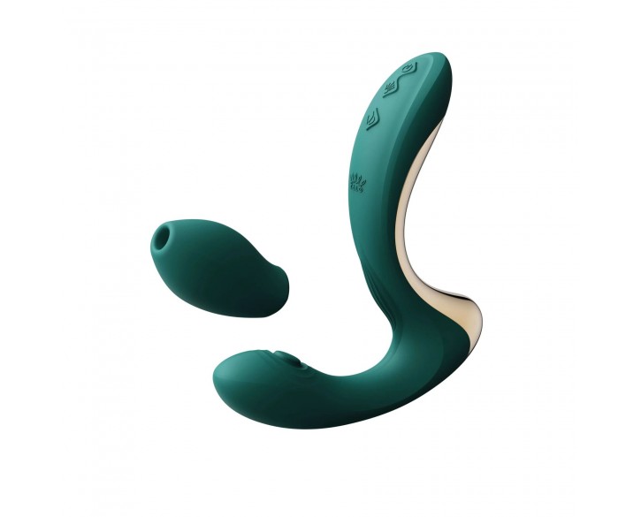 Вібратор Zalo – Talis G-Spot PulseWave Vibrator Turquoise Green