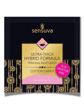 Пробник Sensuva - Ultra-Thick Hybrid Formula Cotton Candy (6 мл)