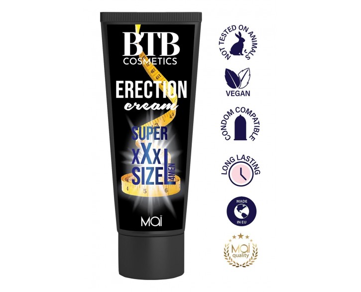 Крем для ерекції і збільшення члена BTB XXL CREAM (100 мл)