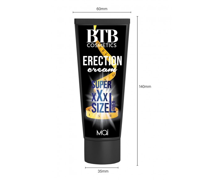 Крем для ерекції і збільшення члена BTB XXL CREAM (100 мл)