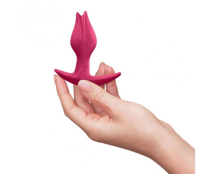 Анальна пробка Fun Factory BOOTIE FEM Raspberry, у вигляді бутона, діаметр 2,9 см, тонкий обмежувач