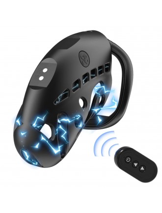 Клітка для члена з електростимуляцією LOCKINK SEVANDA Nautilus Estim Chastity Cage