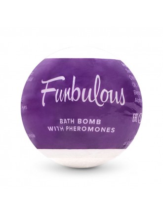 Бомбочка для ванни з феромонами Obsessive Bath bomb with pheromones Fun (100 г)