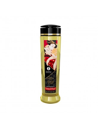 Масажна олія Shunga Romance – Sparkling Strawberry Wine (240 мл) натуральна зволожувальна