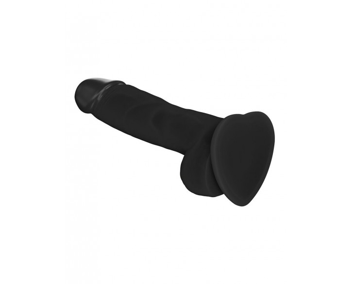 Реалістичний фалоімітатор Strap-On-Me SOFT REALISTIC DILDO Black - Size L